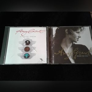 Lot of Two Amy Grant Christian Music CD's Straight Ahead Behind the Eyes